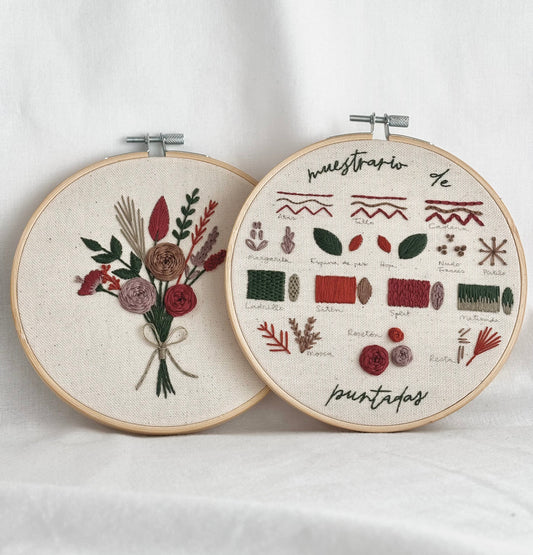 Aprende a bordar con este perfecto kit de manualidades para adultos.

Aprende las puntadas básicas de bordado a mano y descubre los beneficios de bordar a mano.

Gracias  al bordado a mano podrás mejorar tu salud mental y tu bienestar emocional.